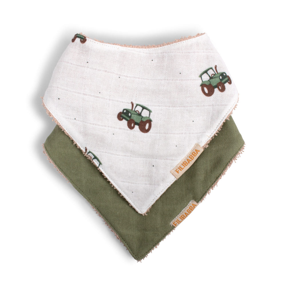 Filibabba Bandana Haklapp 2-pack