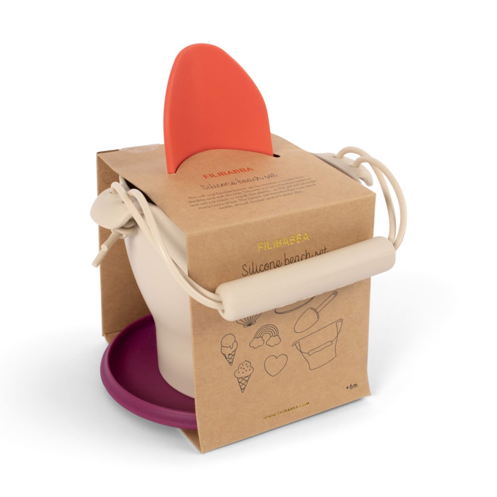 Filibabba strandset i silikon