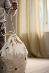 Filibabba Broderad Presentpåse GOTS Stor