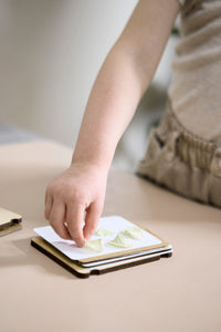 Filibabba Blompress i trä