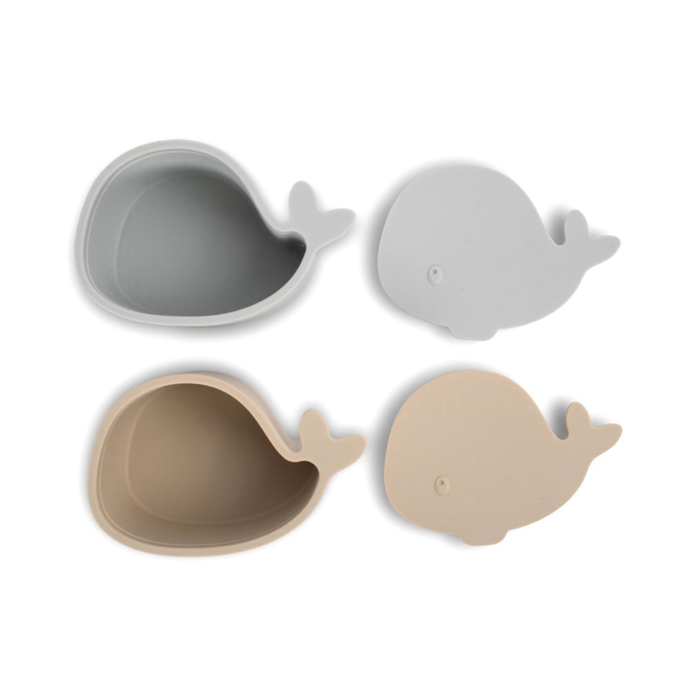 Filibabba silikon snackboxar 2-pack