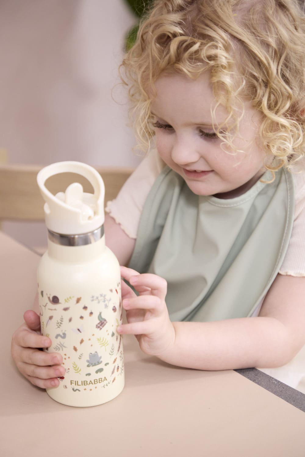 Filibabba Rostfri Stålflaska 350ml