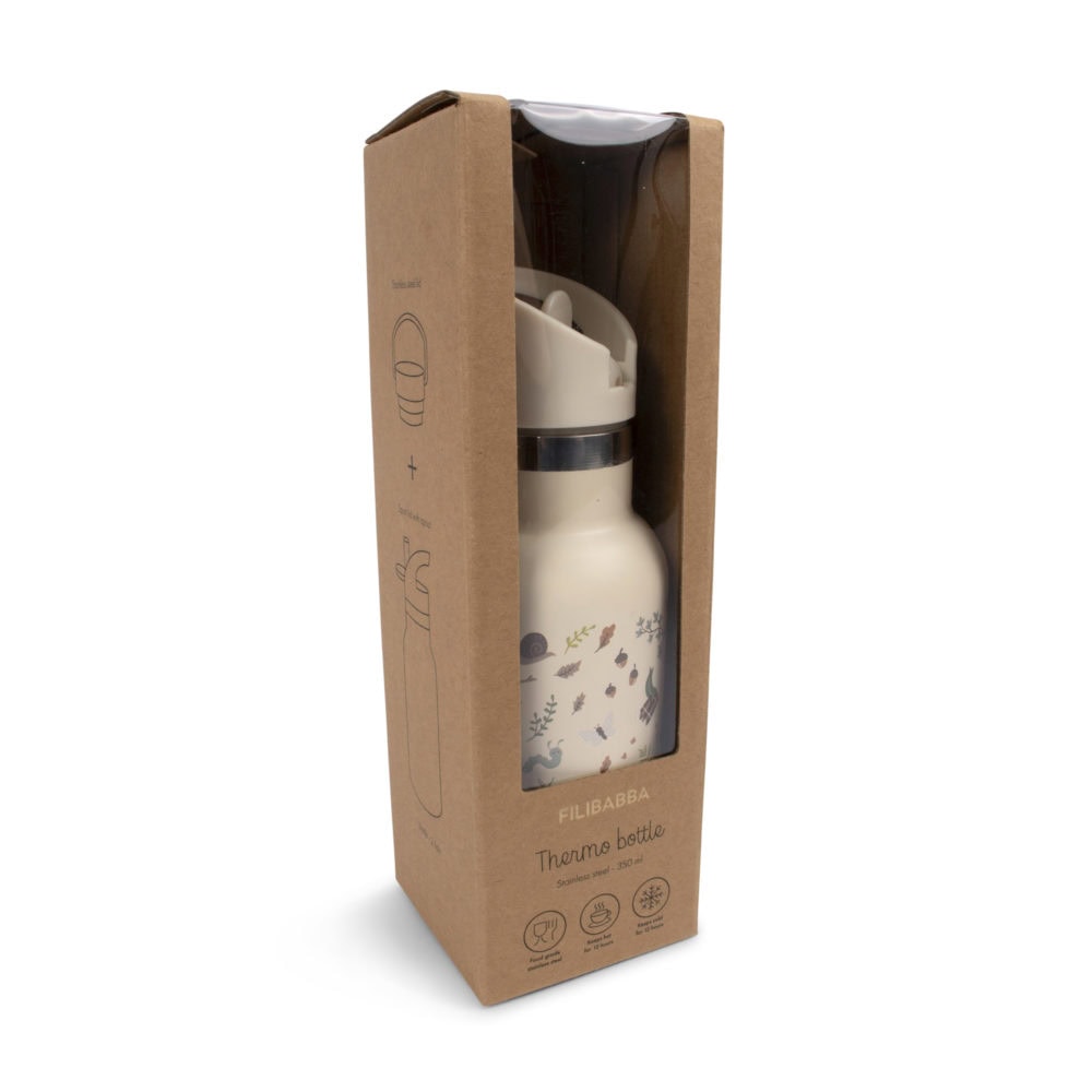 Filibabba Rostfri Stålflaska 350ml