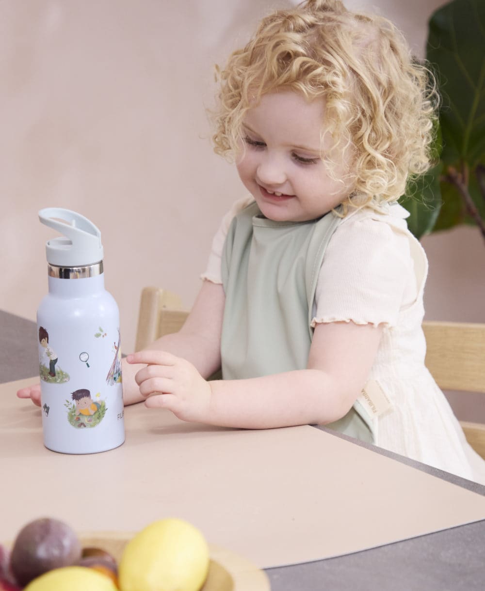 Filibabba rostfri vattenflaska 350ml