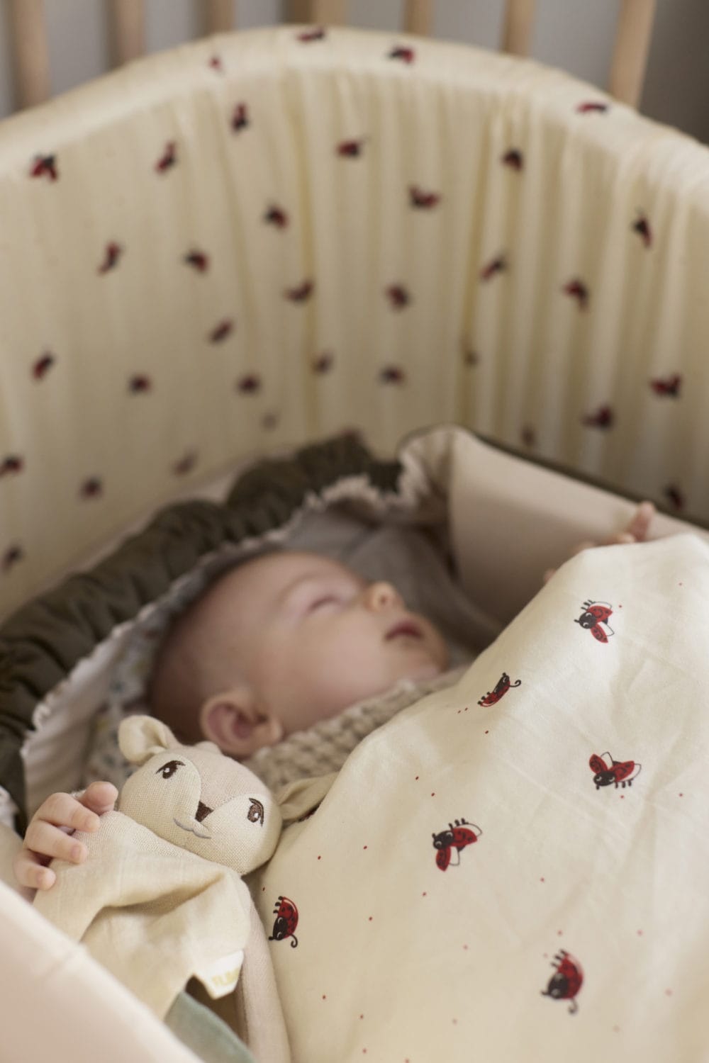 Filibabba Snuttefilt med Bitring - Hjort