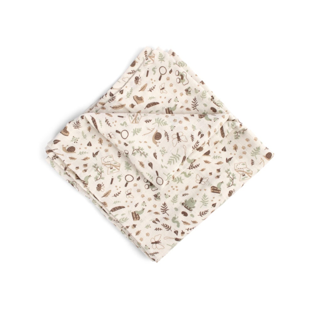 Filibabba Muslin Swaddle 120x120 cm GOTS