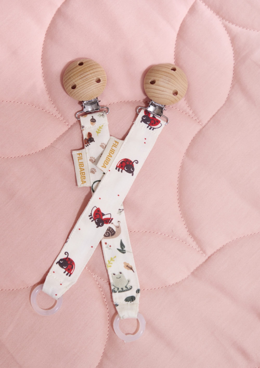 Filibabba Napphållare med Träknapp