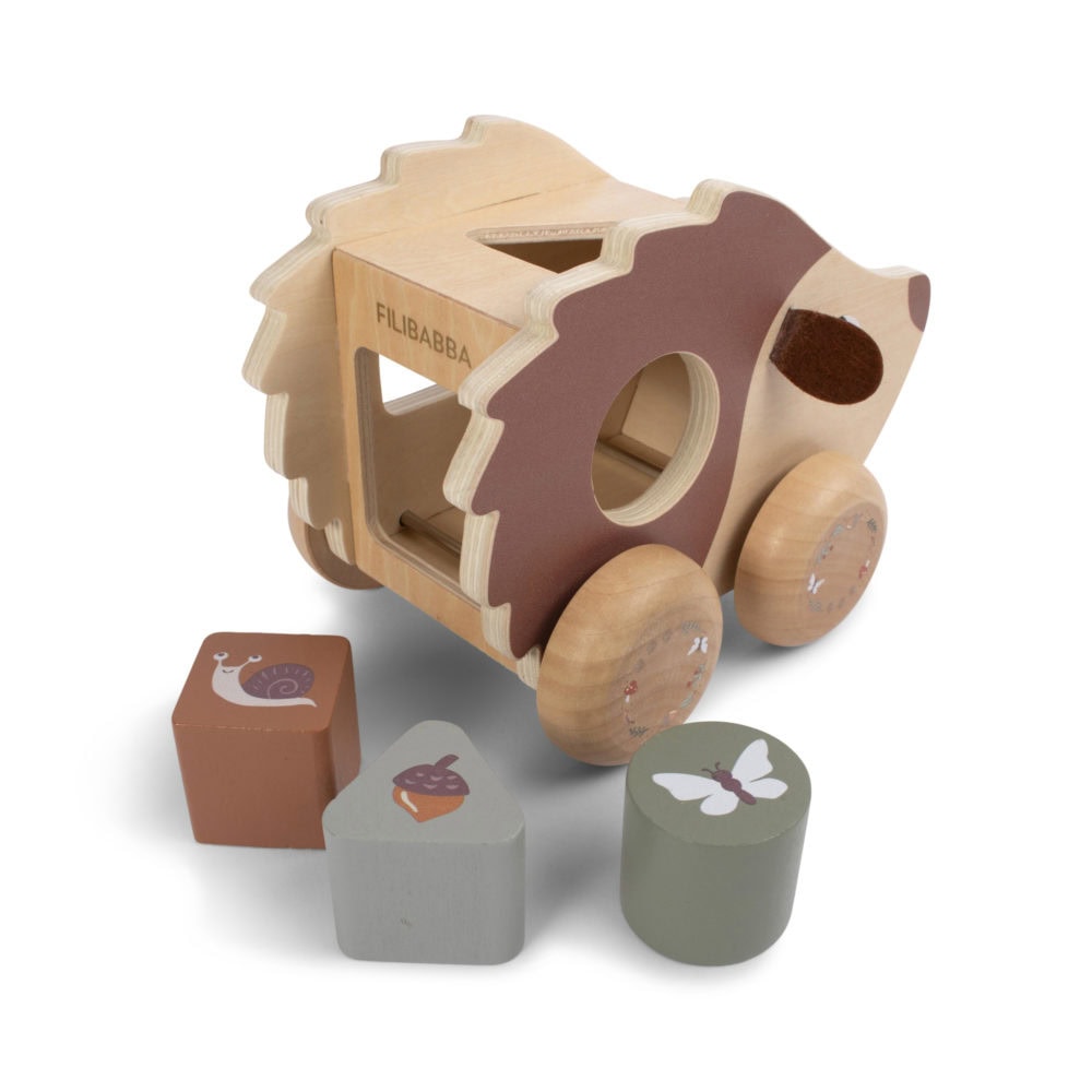 Filibabba Henning igelkott dragleksak