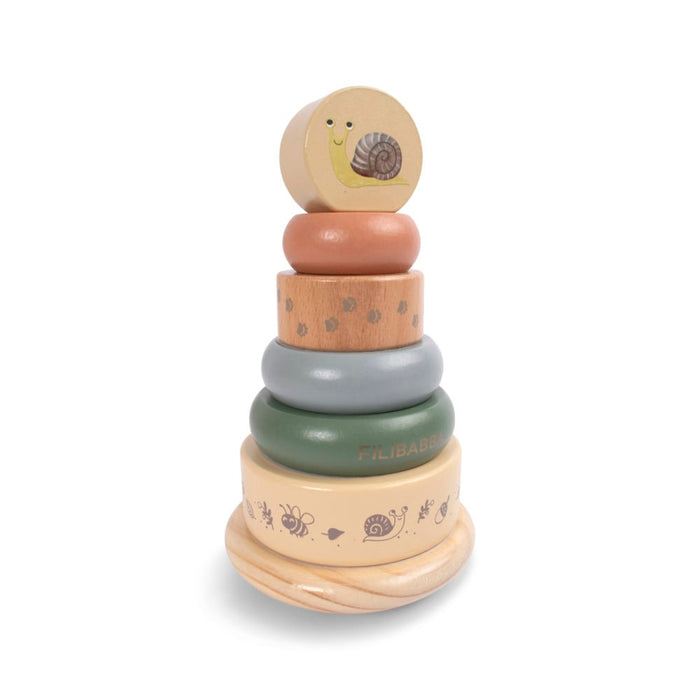 Filibabba trästapelleksak