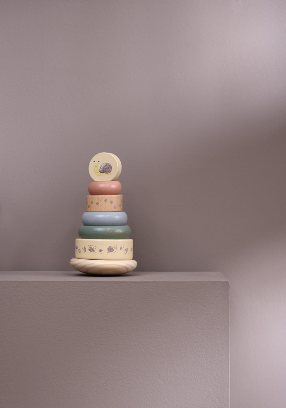 Filibabba trästapelleksak