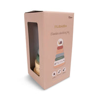 Filibabba trästapelleksak