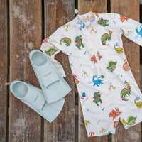 Filibabba Swim Fins Pearl Blue