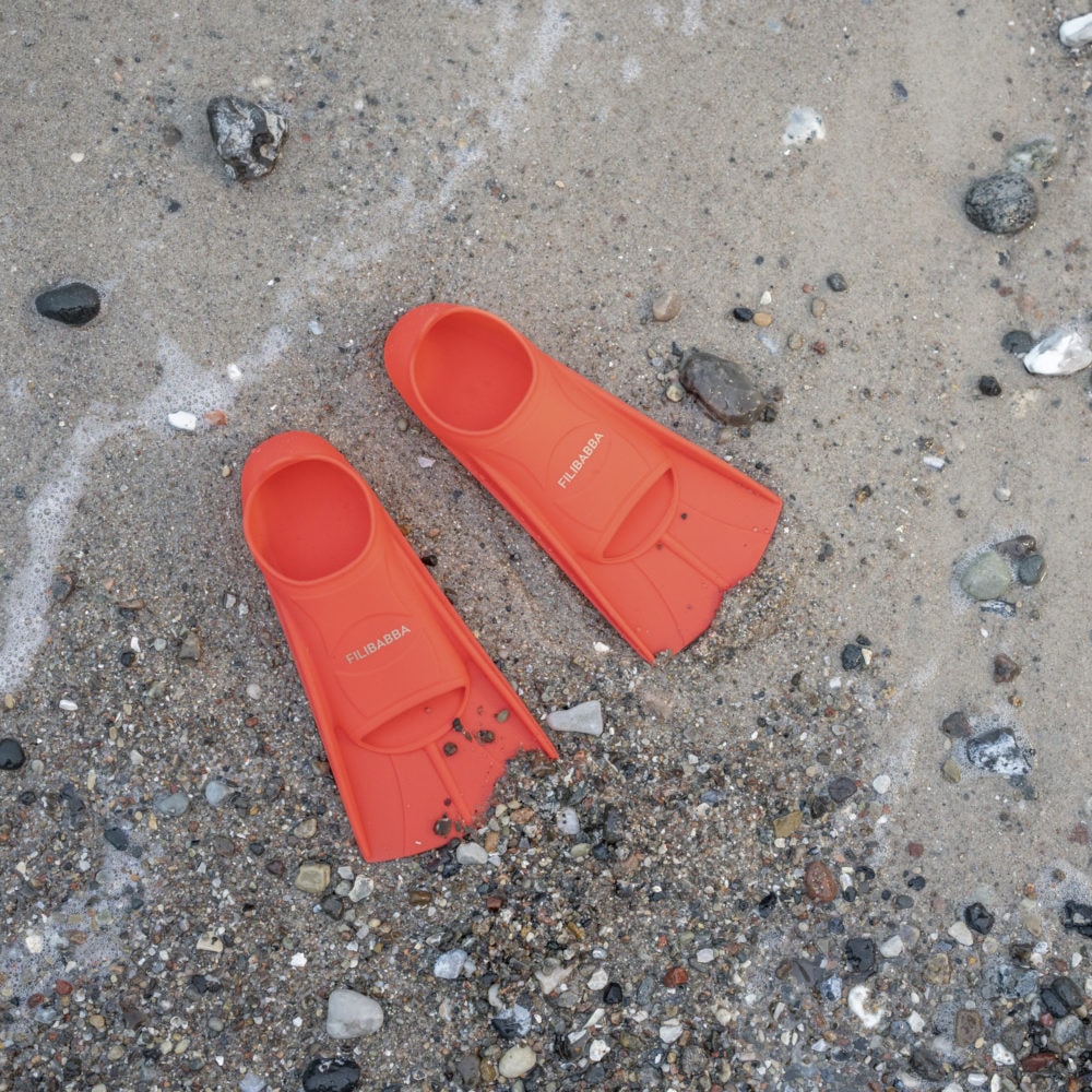 Filibabba Swim fins - Warm Red