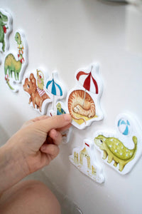 Filibabba Foam Bath Toys - Dino Beach