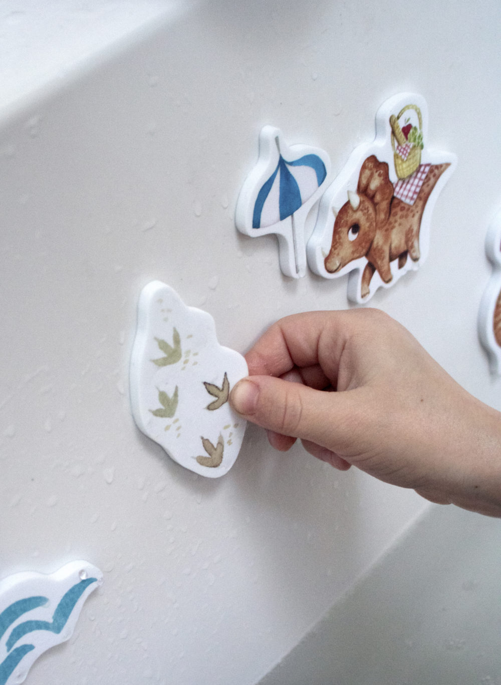 Filibabba Foam Bath Toys - Dino Beach