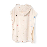 Filibabba broderad strandponcho Dino Beach