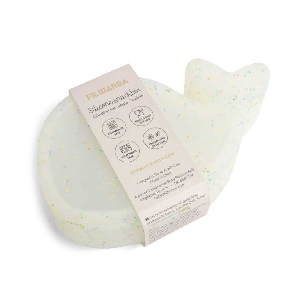 Filibabba Snackbox Christian the Whale