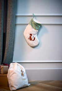 Filibabba Broderad Julstrumpa - Vinterräv