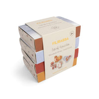 Filibabba 4 Pussel - Vinter och Skogsvänner