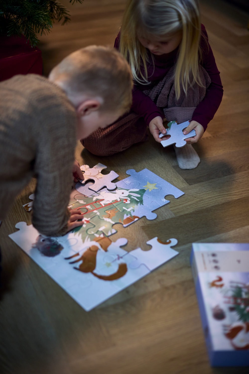 Filibabba Puzzle 30 pcs - Winter Forest