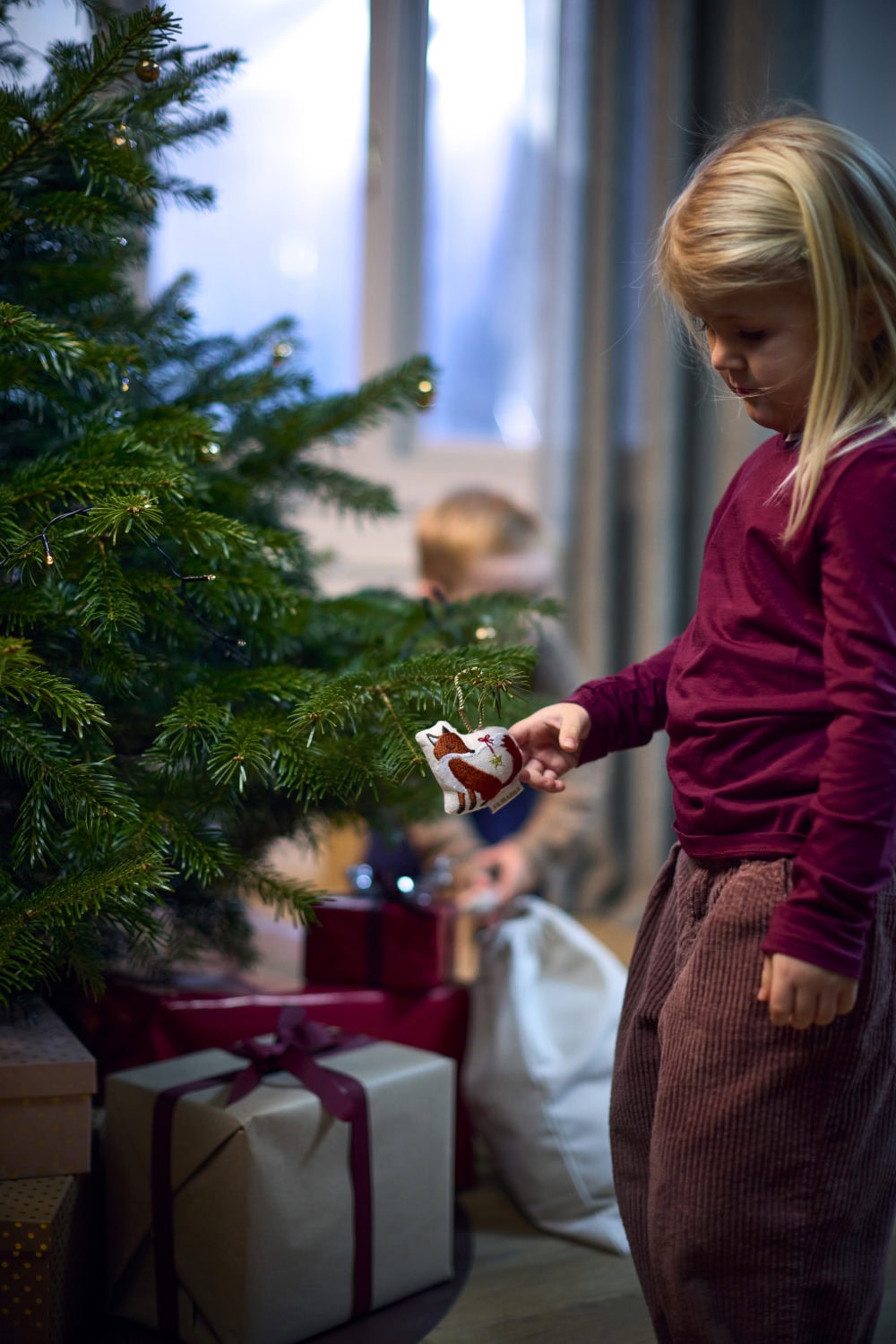 Filibabba Embroidered Winter Ornaments