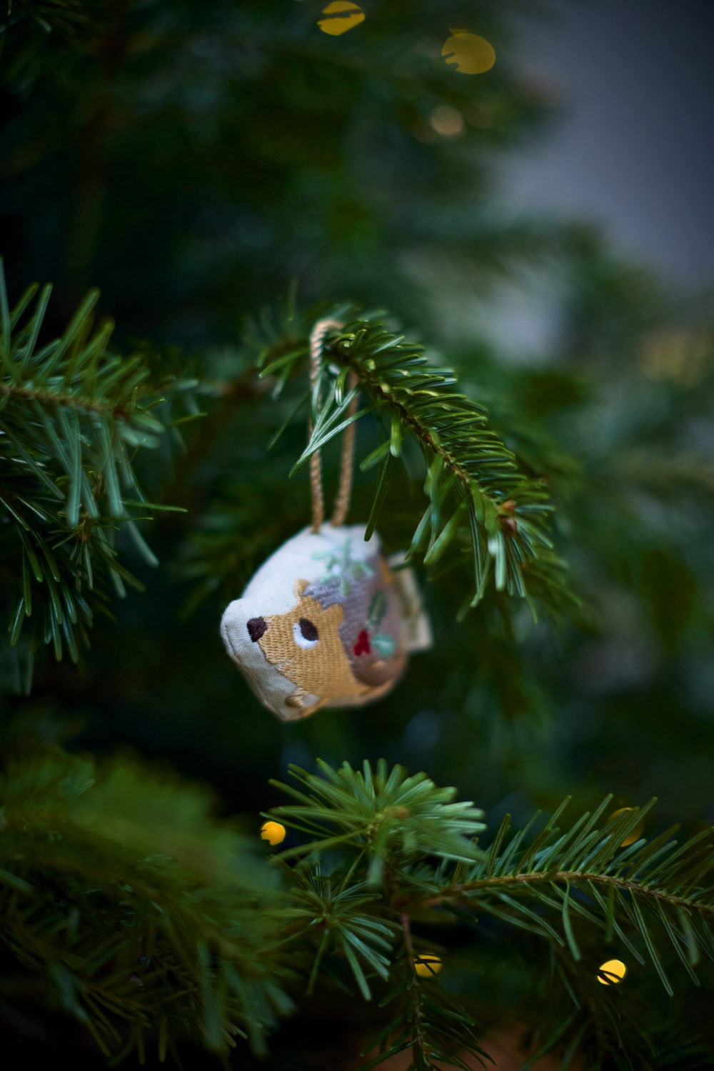 Filibabba Embroidered Winter Ornaments