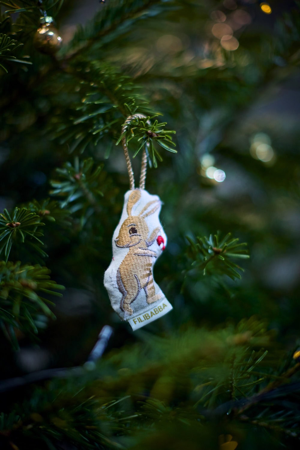 Filibabba Embroidered Winter Ornaments