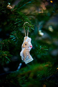 Filibabba Embroidered Winter Ornaments