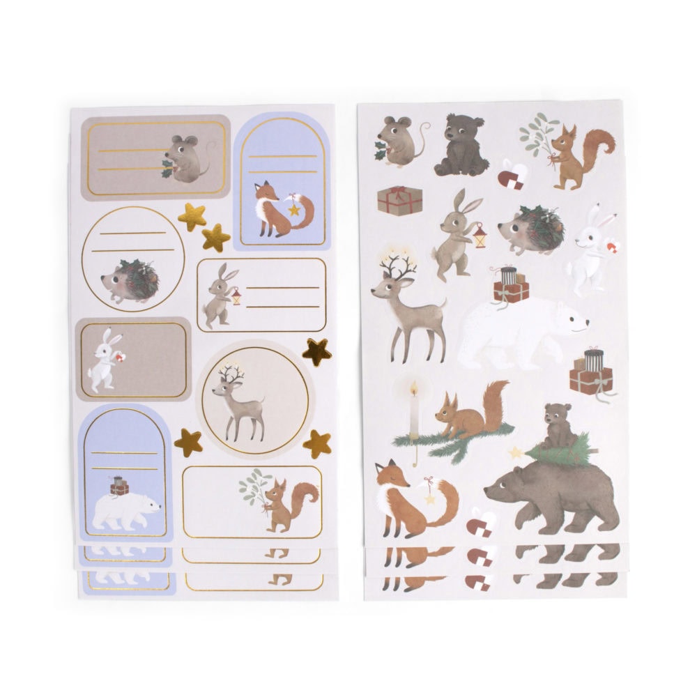 Filibabba Stickers - Winter Forest