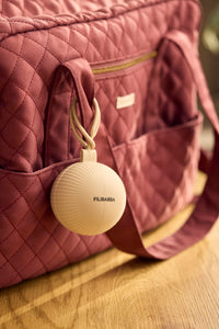 Filibabba nappförvaring silikon Offwhite