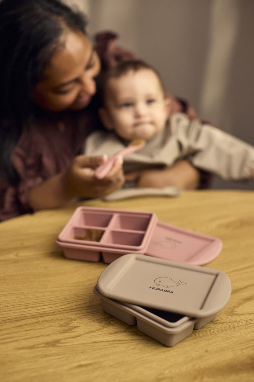 Filibabba Baby Matfack 2-pack Rose Mix