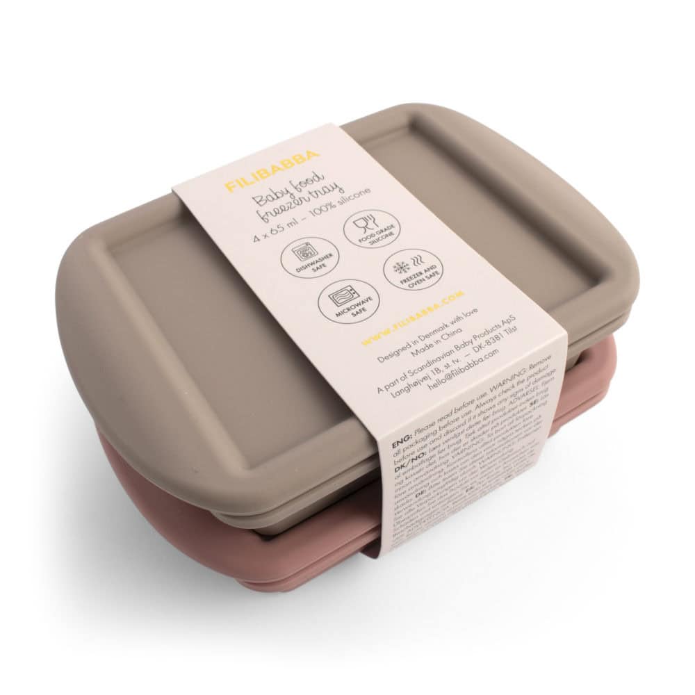 Filibabba Baby Matfack 2-pack Rose Mix