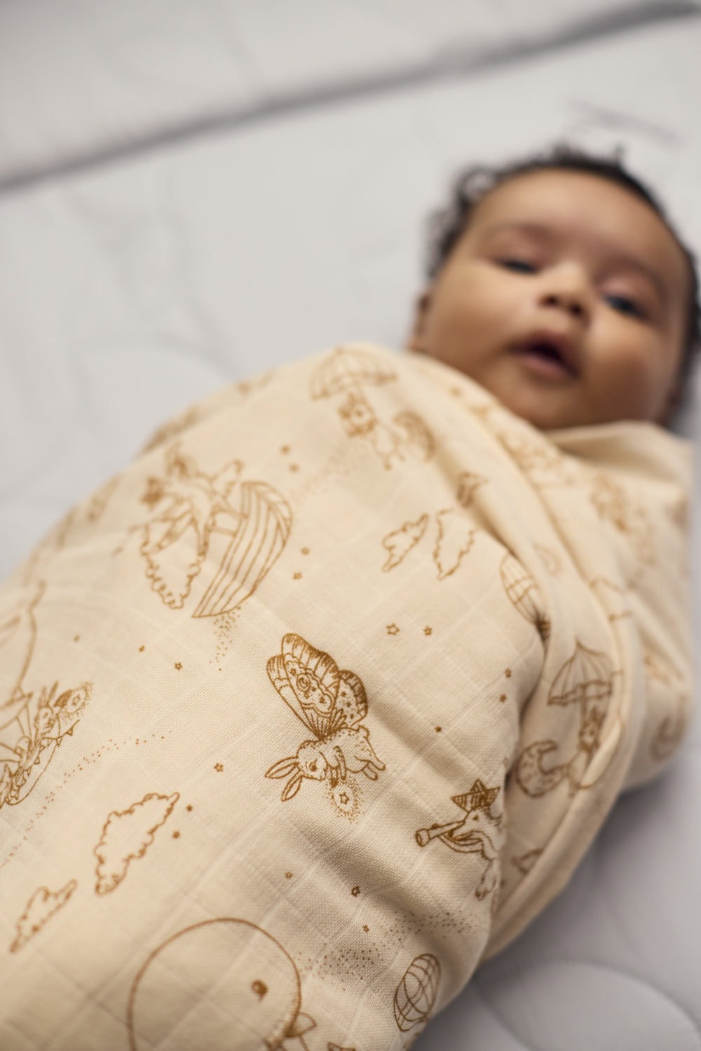 Filibabba Muslin Swaddle Diaper GOTS