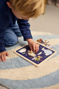 Filibabba Tuftad Matta Luftballong Blå