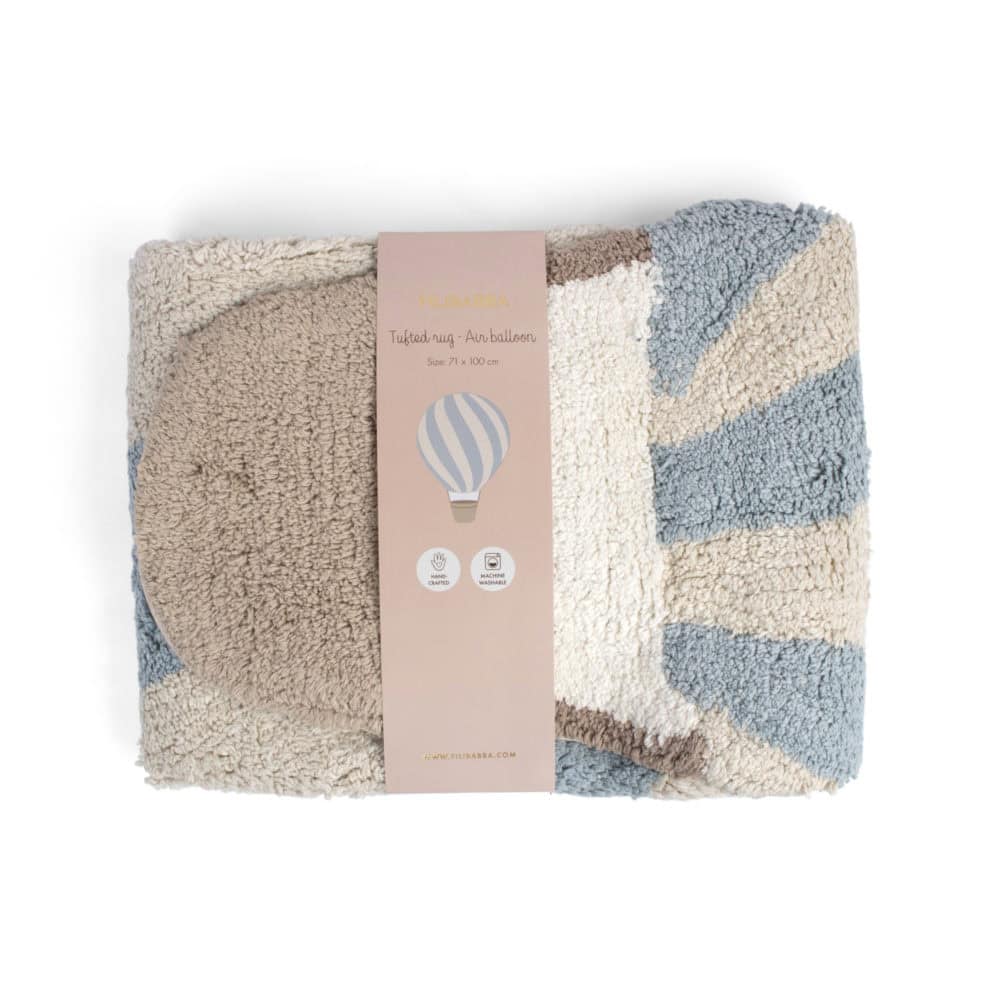 Filibabba Tuftad Matta Luftballong Blå