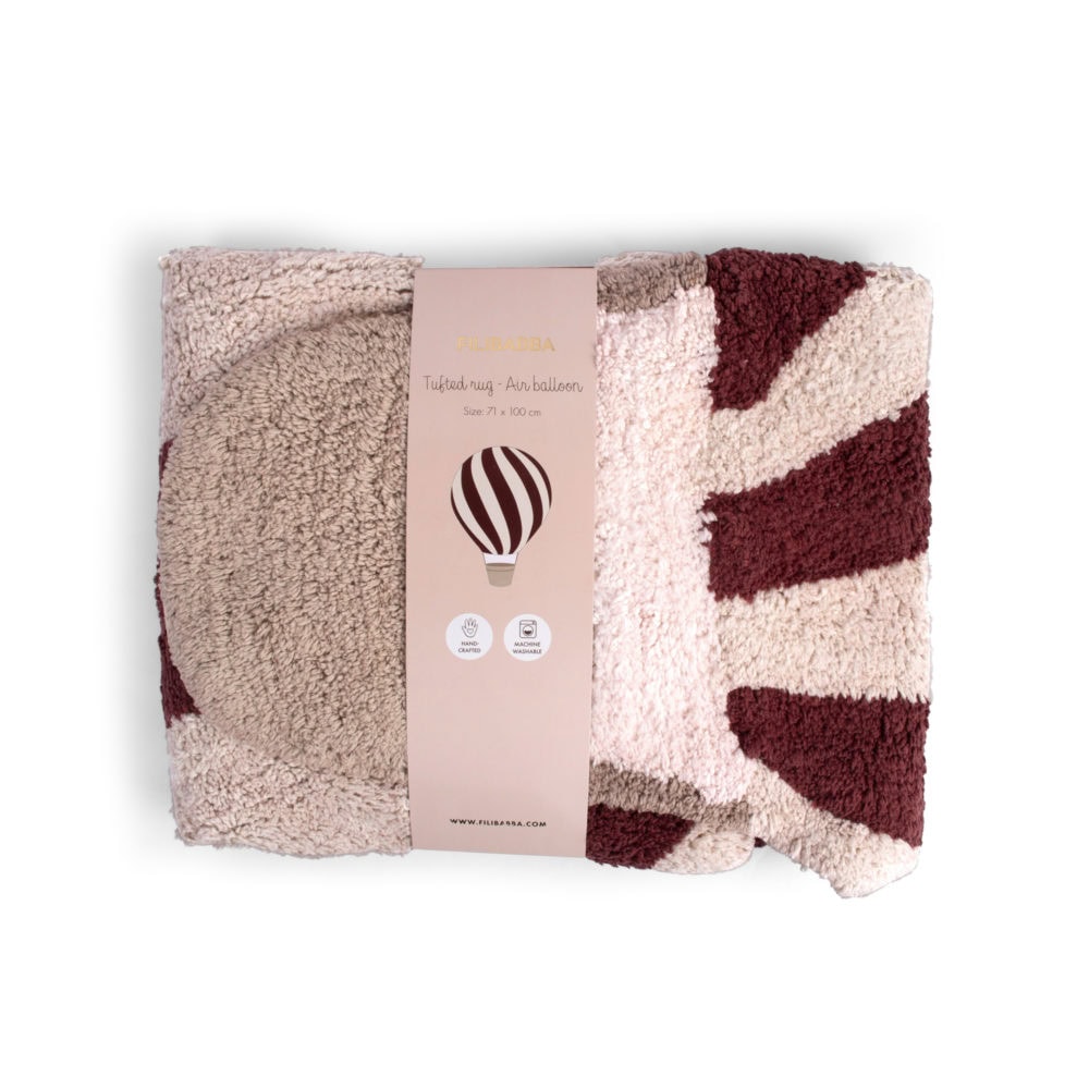 Filibabba Tuftad Matta Luftballong Röd