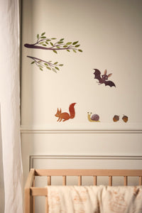 Filibabba Wallstickers - Forest Friends