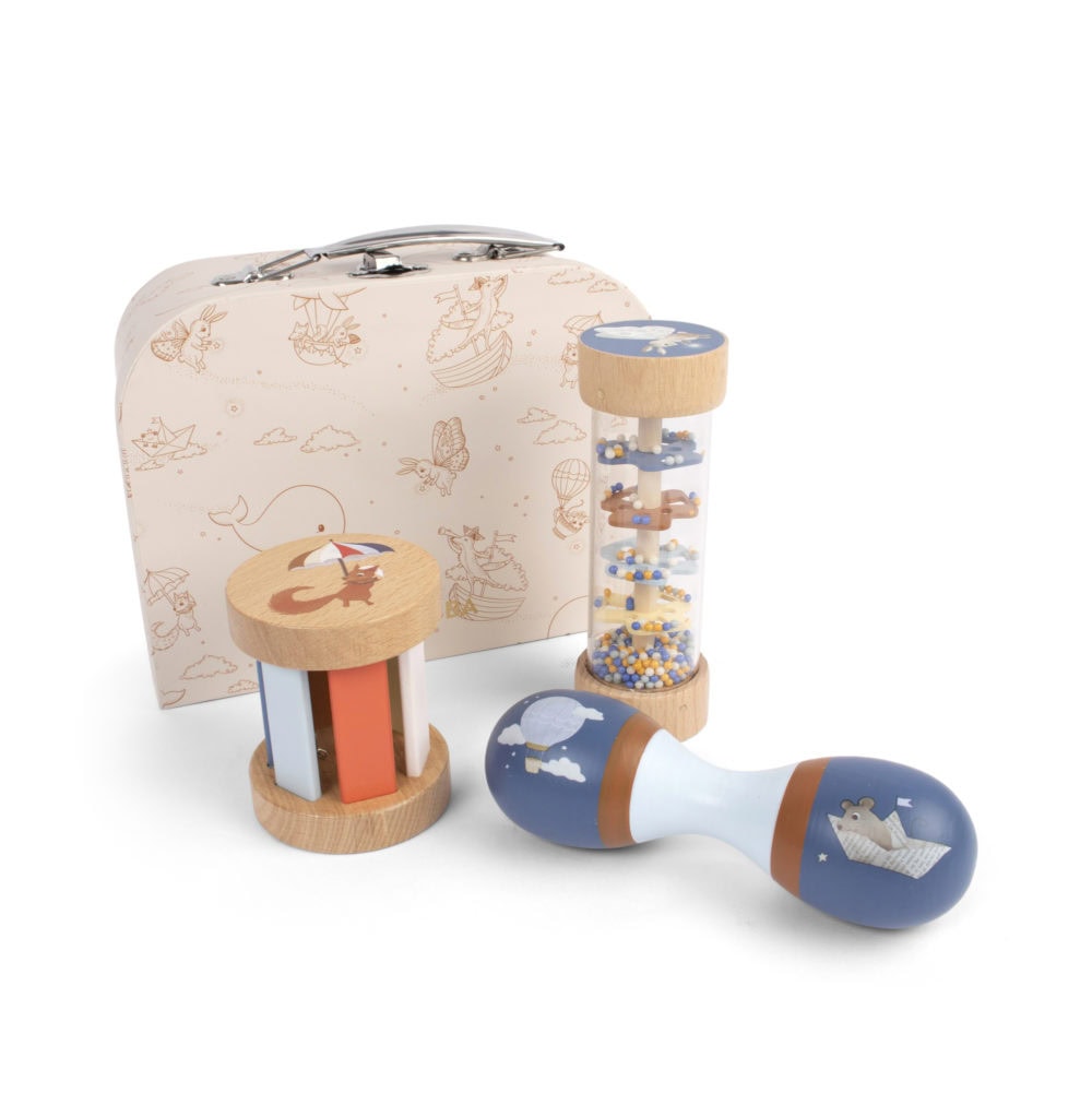 Filibabba träleksaker för sensorisk utveckling