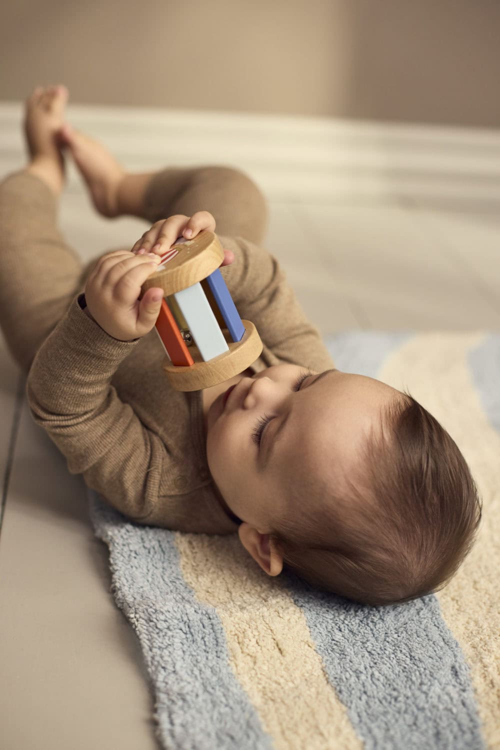 Filibabba träleksaker för sensorisk utveckling