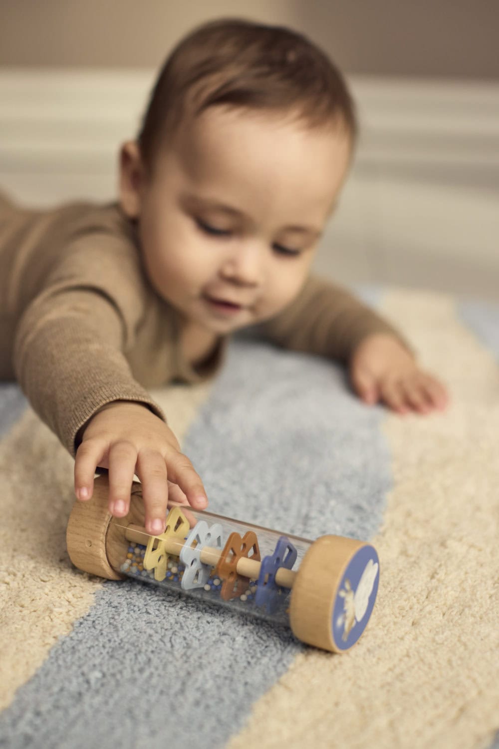 Filibabba träleksaker för sensorisk utveckling