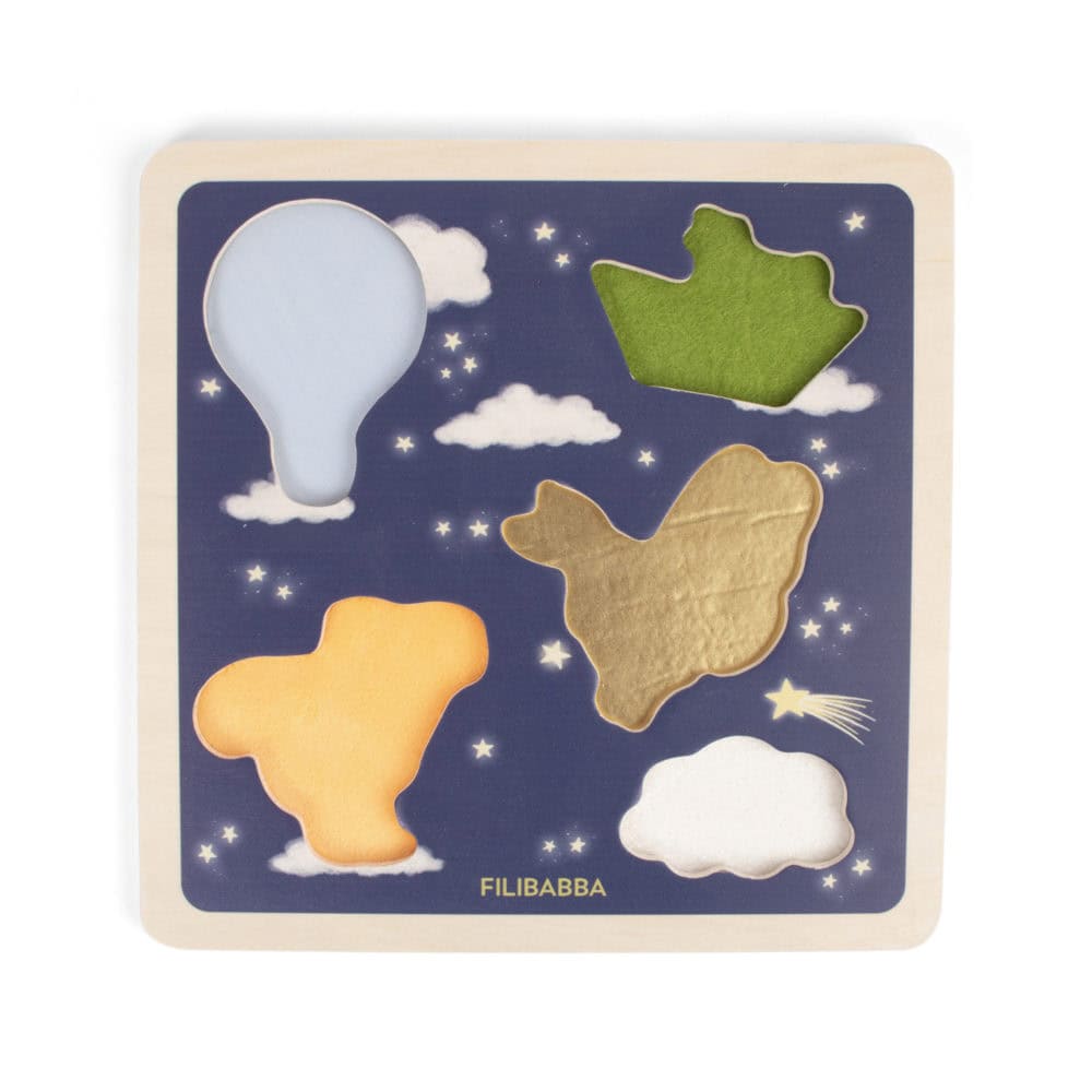 Filibabba Träpussel Små Äventyrare