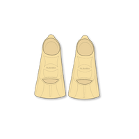 Filibabba Swim fins Sunlight