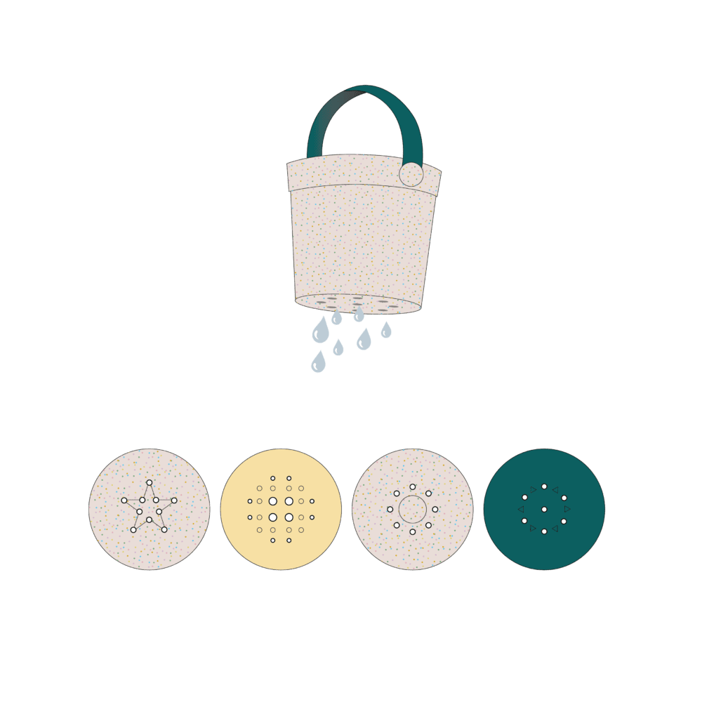 Filibabba Silicone beach set