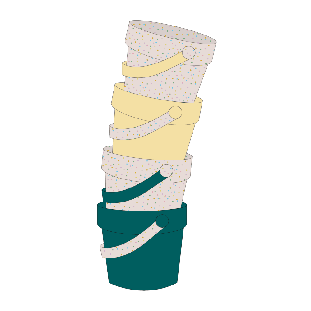 Filibabba Silicone beach set