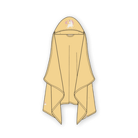 Filibabba Broderad Huvdhandduk Unicorn Shores