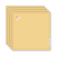 Filibabba Tvättlappar 4-pack Broderad