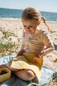 Filibabba Tvättlappar 4-pack Broderad