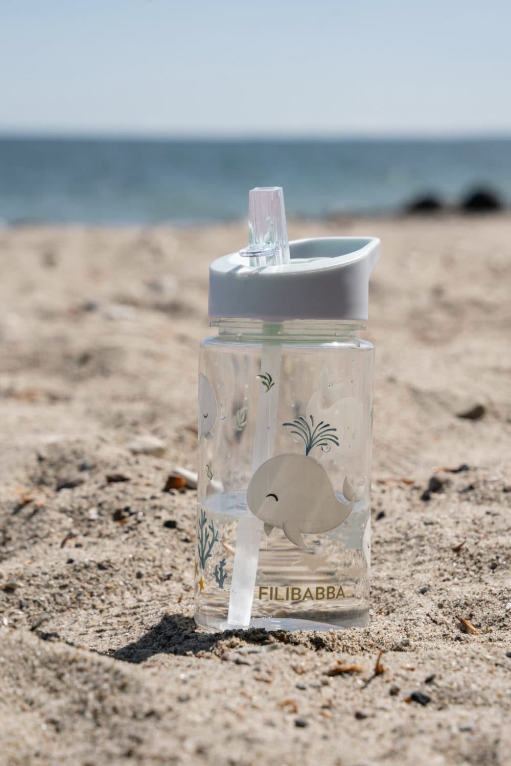 Filibabba Vattenflaska Christian's Whale Tales