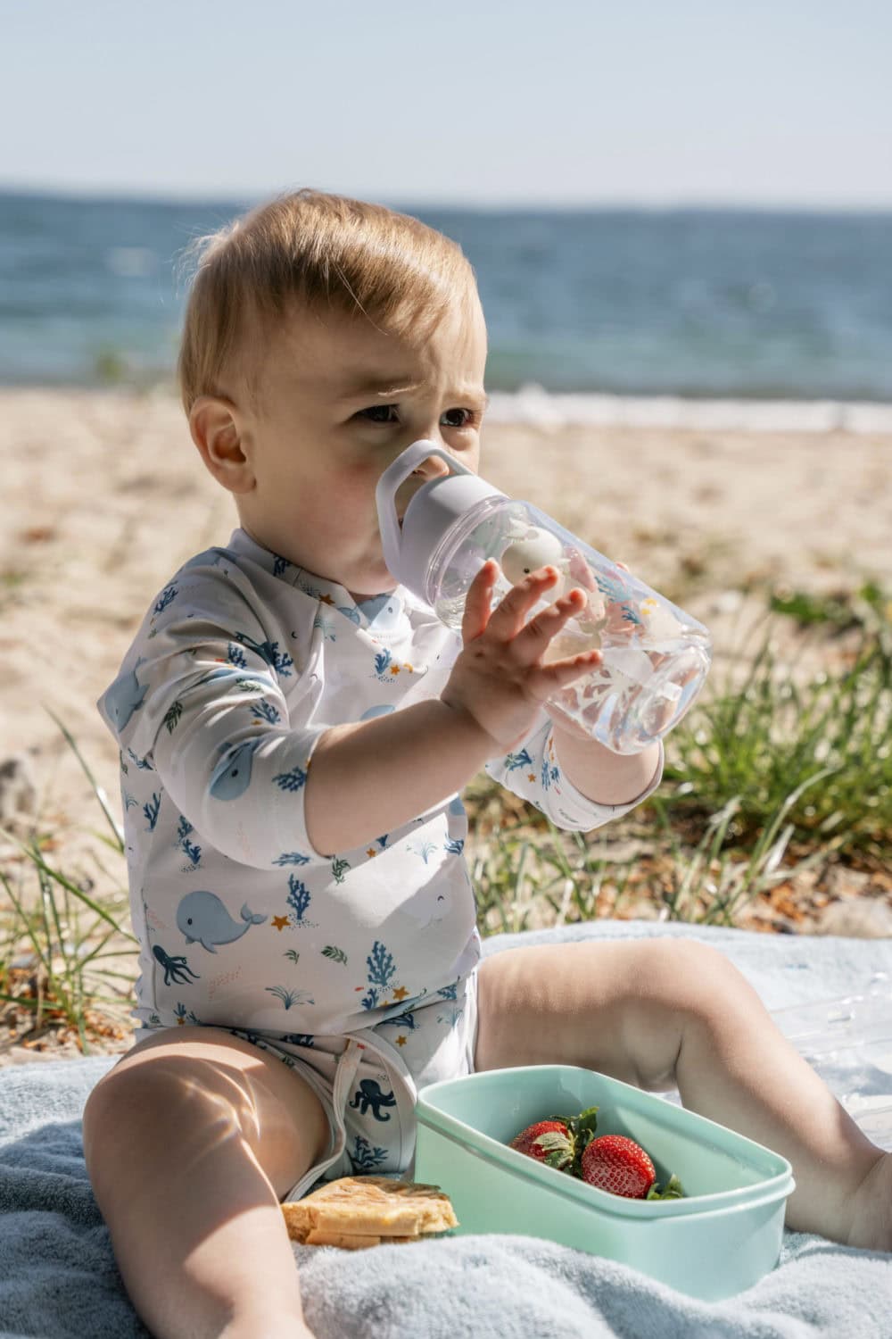 Filibabba Vattenflaska Christian's Whale Tales