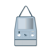 Filibabba Backseat organizer – Whale Tales